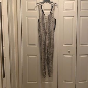 Black and Tan Romper